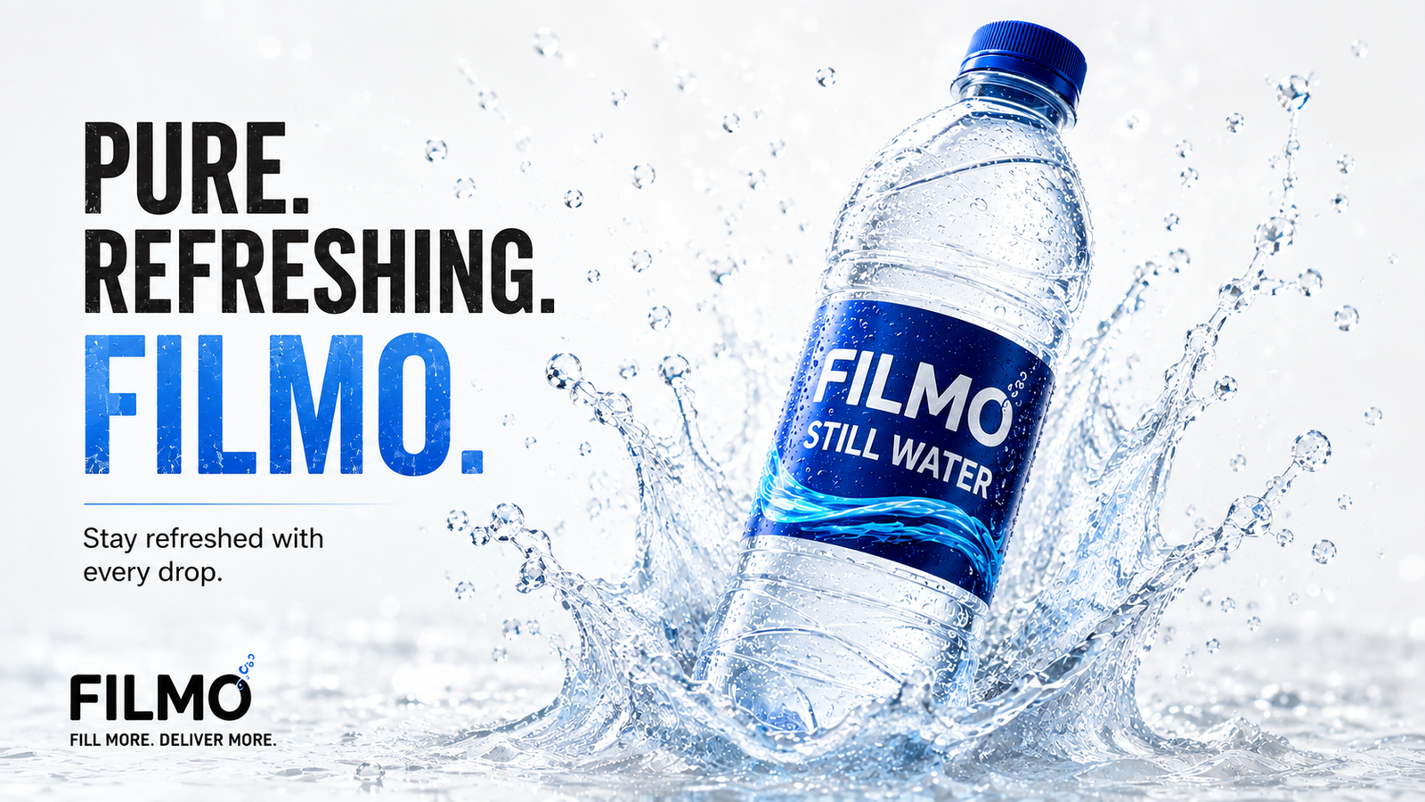 FILMO cola can with splash