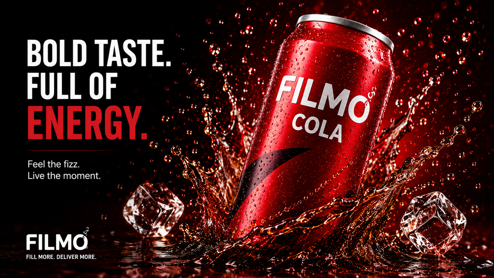 FILMO mango drink with fruit splash